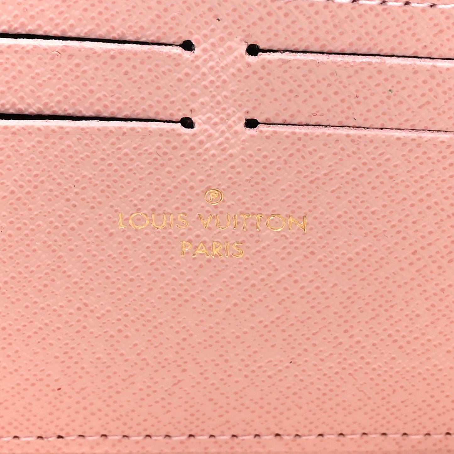 Damier Azur Clemence Wallet Rose Ballerine