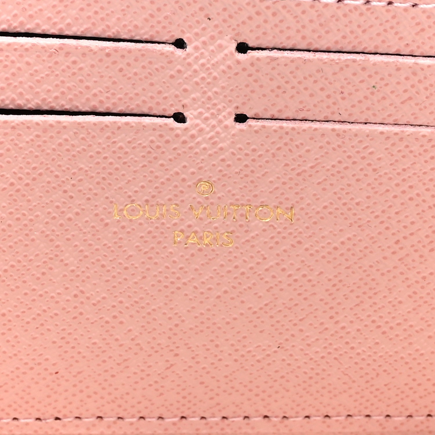 Louis Vuitton Damier Azur Clemence Wallet Rose Ballerine 6 of 7