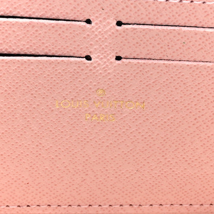 Louis Vuitton Damier Azur Clemence Wallet Rose Ballerine 6 of 7