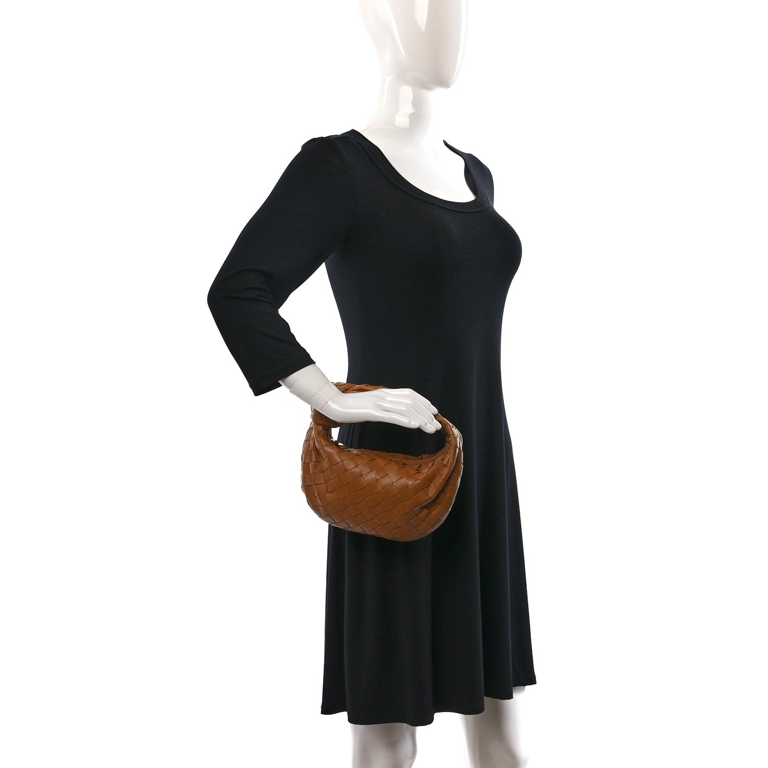 Bottega Veneta Nappa Intrecciato Mini Jodie Caramel 2 of 10