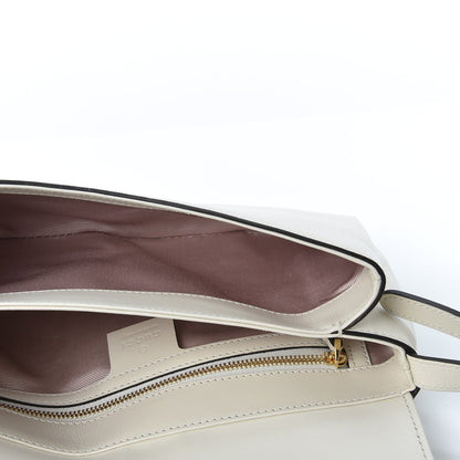 Gucci Calfskin Small Arli Flap Shoulder Bag Mystic White 4 of 9