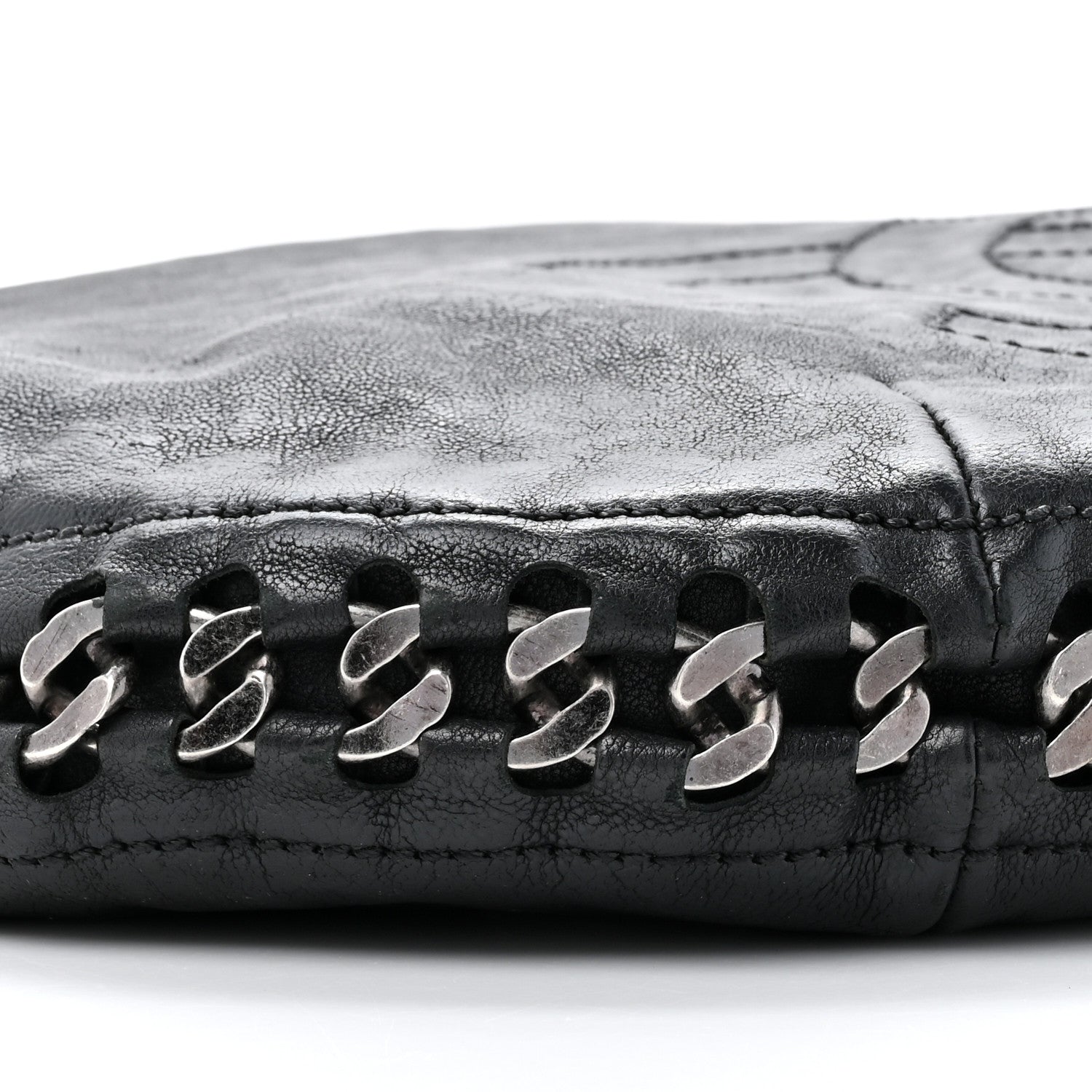 Chanel Calfskin Modern Chain Hobo Black 10 of 11