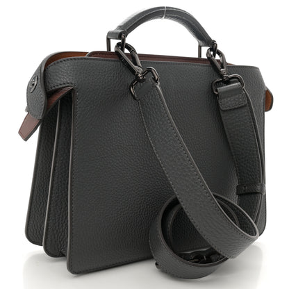 Fendi Cuoio Romano Vitello Cover Monochrome Peekaboo I SEE U Satchel 3 of 14