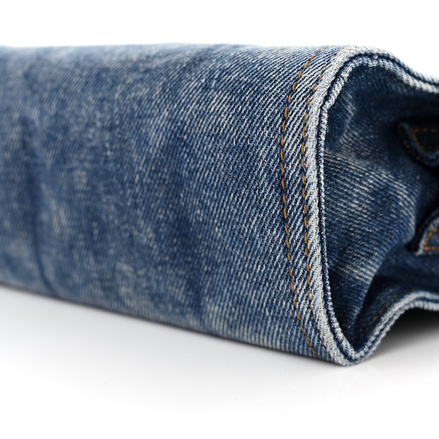 Denim Small Shopping Bag Blue