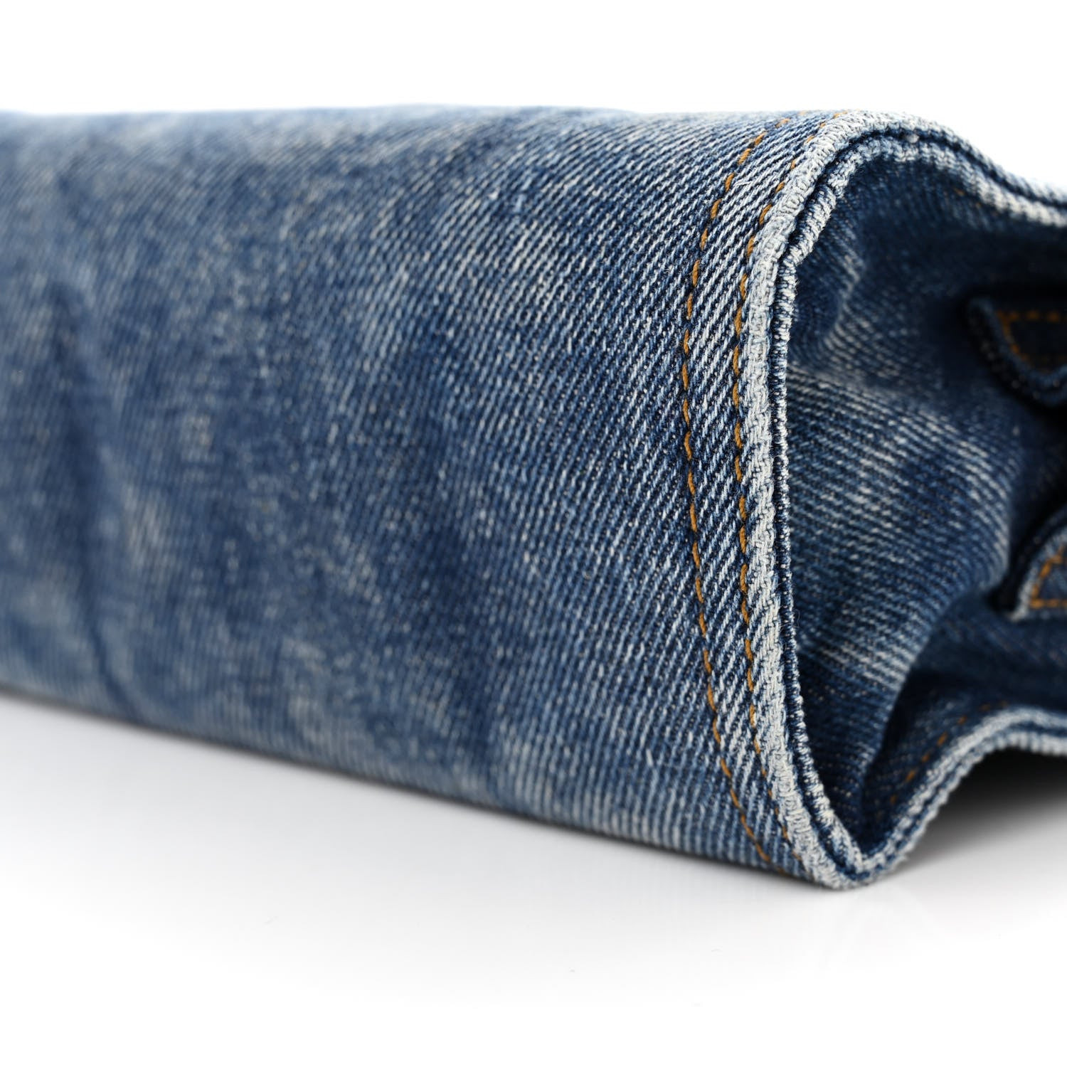 Telfar Denim Small Shopping Bag Blue 9 of 9