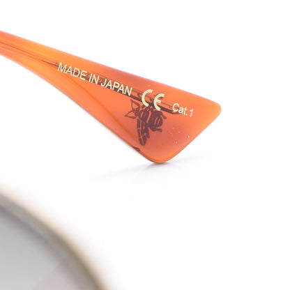 Gucci Metal Glitter Aviator Sunglasses G0227S Gold 7 of 8