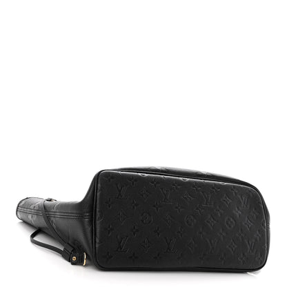 Louis Vuitton Empreinte Monogram Giant Neverfull MM Black 5 of 10