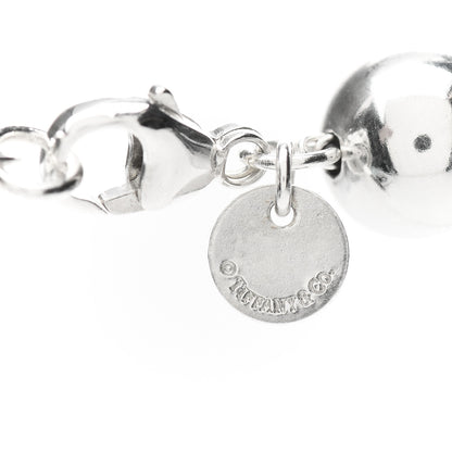 Tiffany Sterling Silver 10mm HardWear Ball Necklace 4 of 5