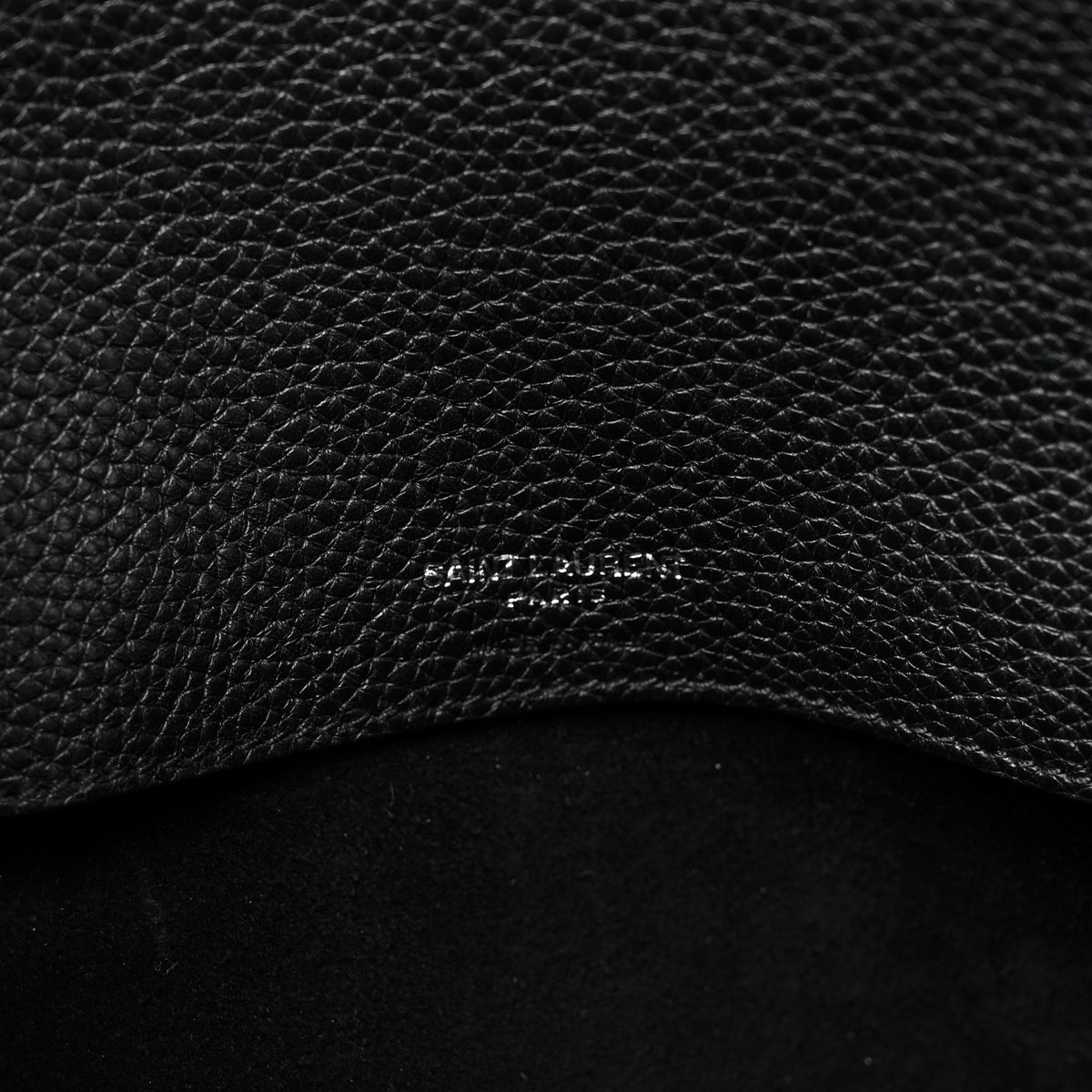 Saint Laurent Grained Calfskin Small Supple Sac De Jour Black 6 of 11