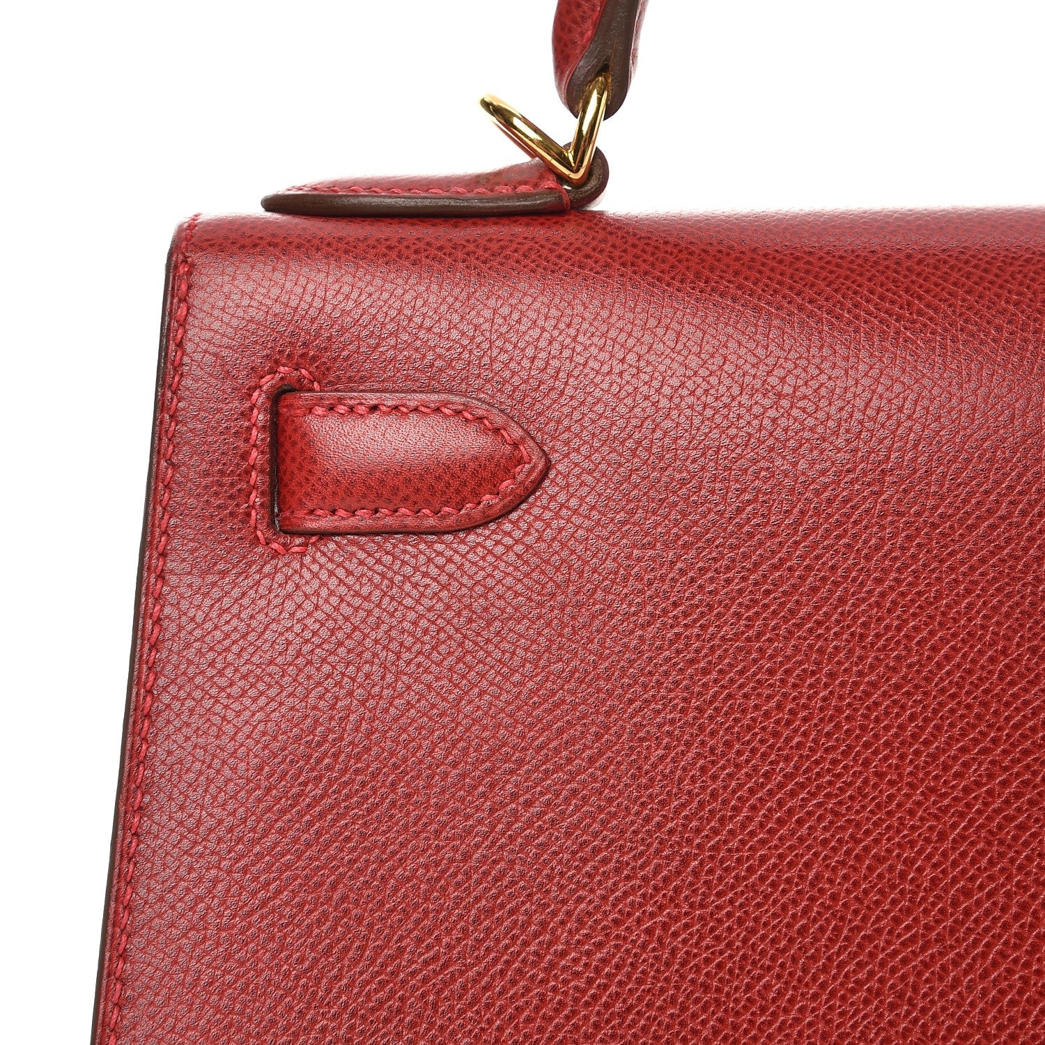 Hermes Epsom Kelly Sellier 28 Rouge 35 of 40
