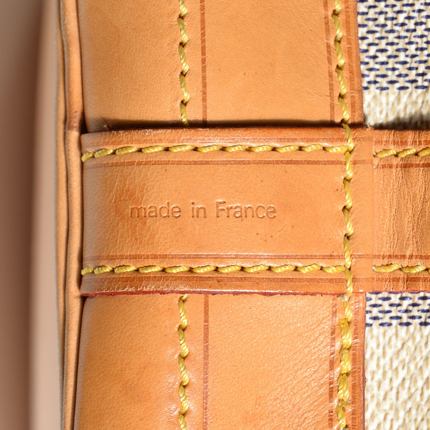 Louis Vuitton Damier Azur Noe 7 of 8