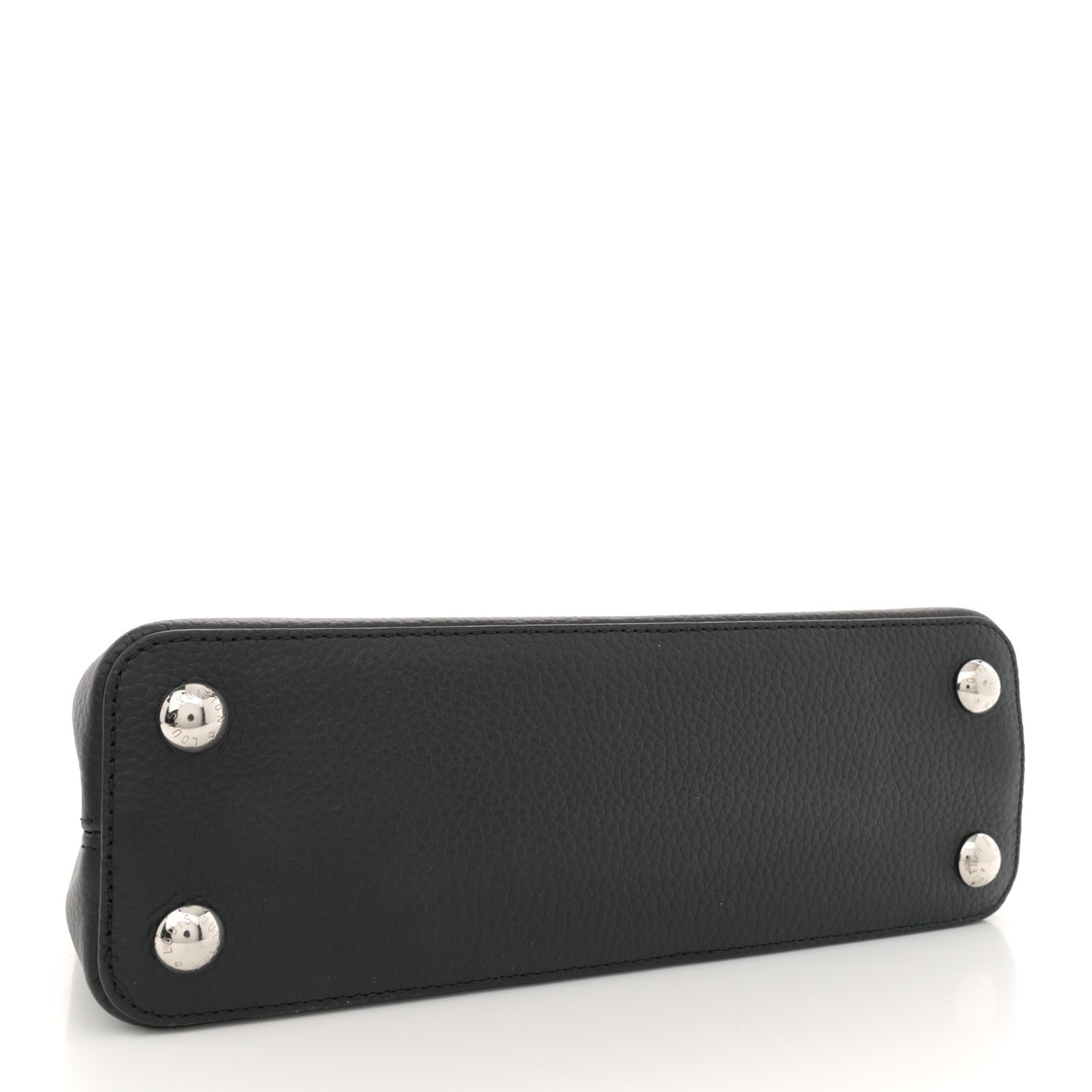 Taurillon Snakeskin Capucines BB Black