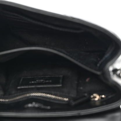 Saint Laurent Calfskin Y Quilted Monogram Toy Loulou Crossbody Bag Black 5 of 11