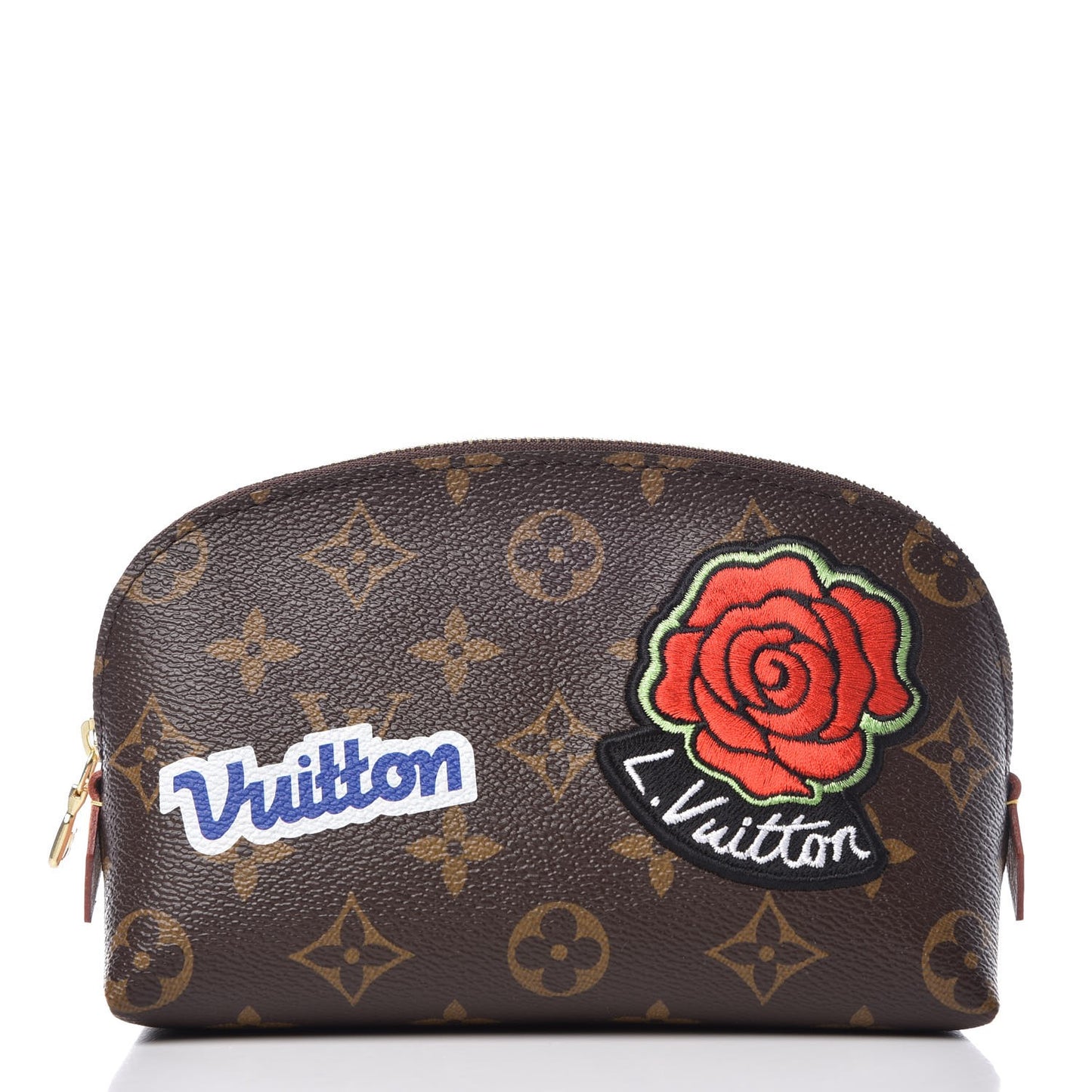 Monogram Patches Cosmetic Pouch PM