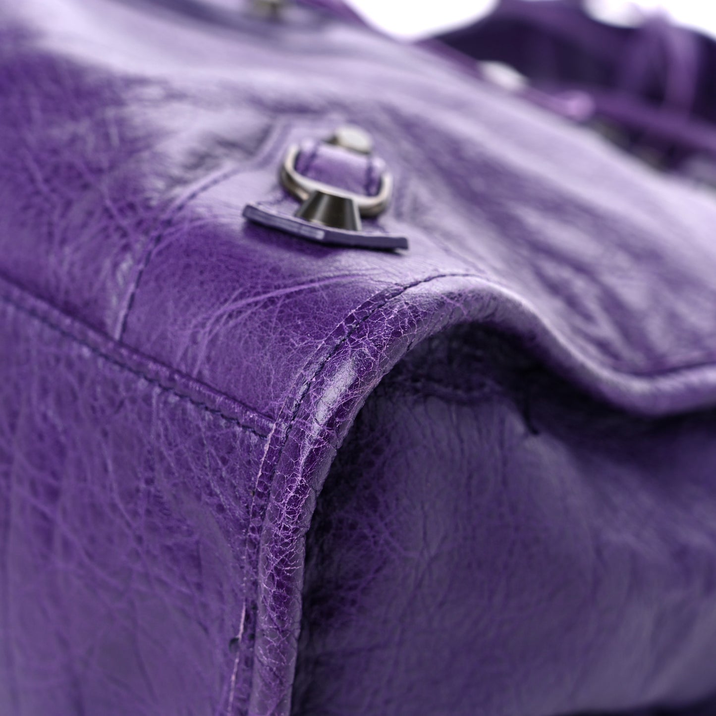 Agneau Classic Hardware City Dark Violet