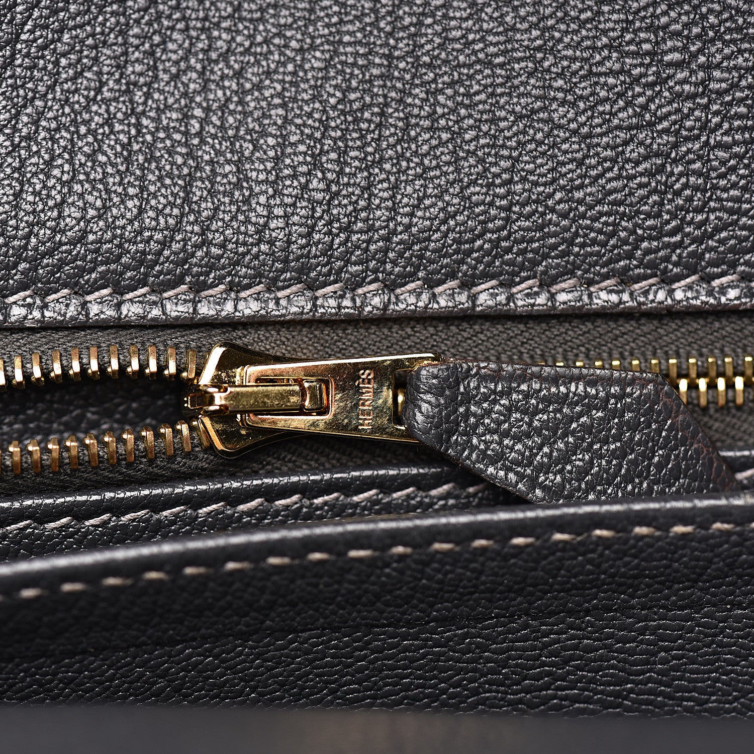 Hermes Taurillon Clemence Lizard Club Birkin 35 Etain Graphite 13 of 30