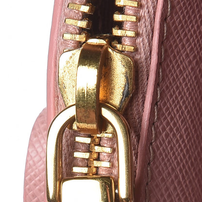 Prada Saffiano Small Galleria Double Zip Tote Orchidea 9 of 10
