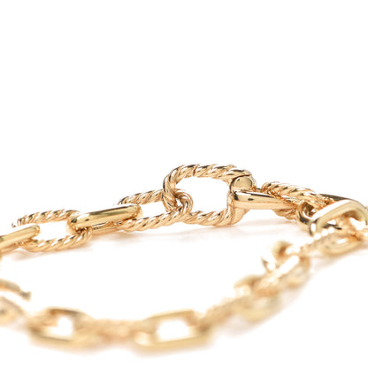 David Yurman 18K Yellow Gold 6mm Madison Classic Chain Bracelet 4 of 6