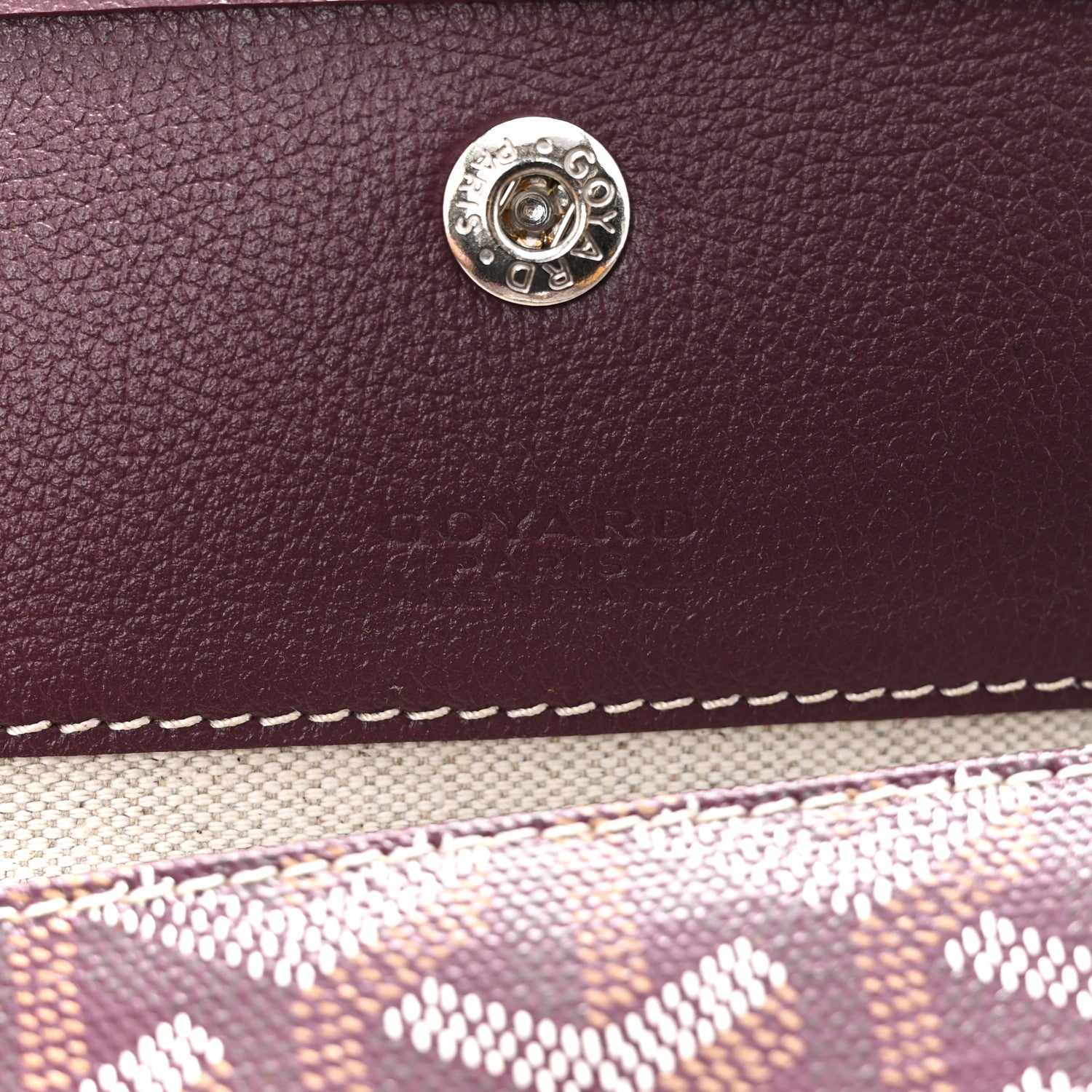 Goyard Goyardine Saint Louis PM Bordeaux 7 of 11