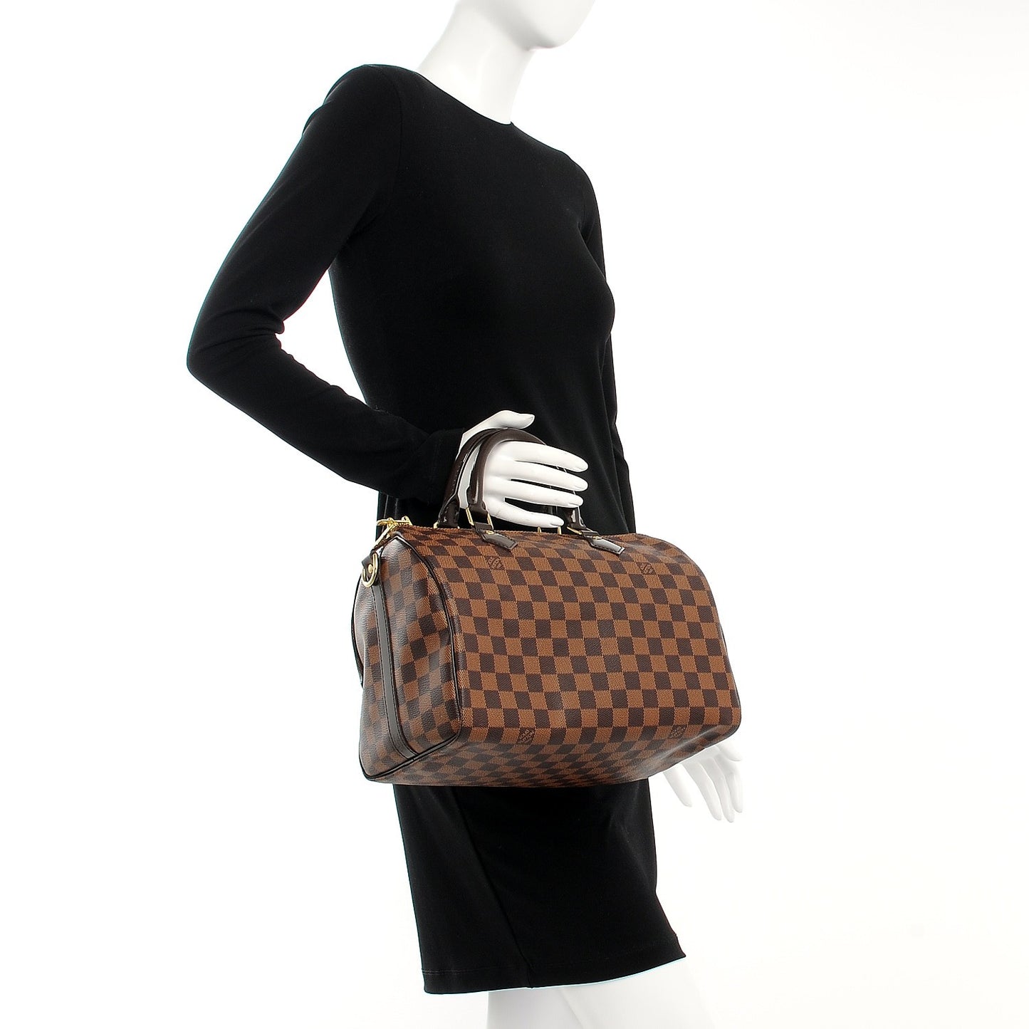 Damier Ebene Speedy Bandouliere 30