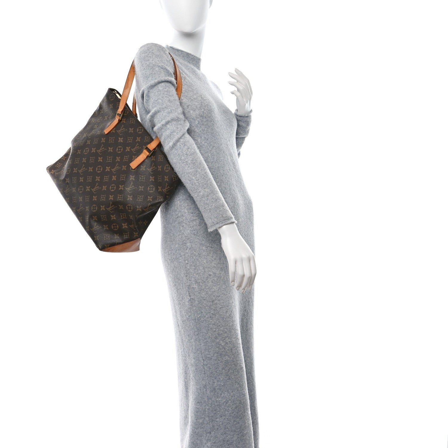 Louis Vuitton Monogram Cabas Mezzo 3 of 9