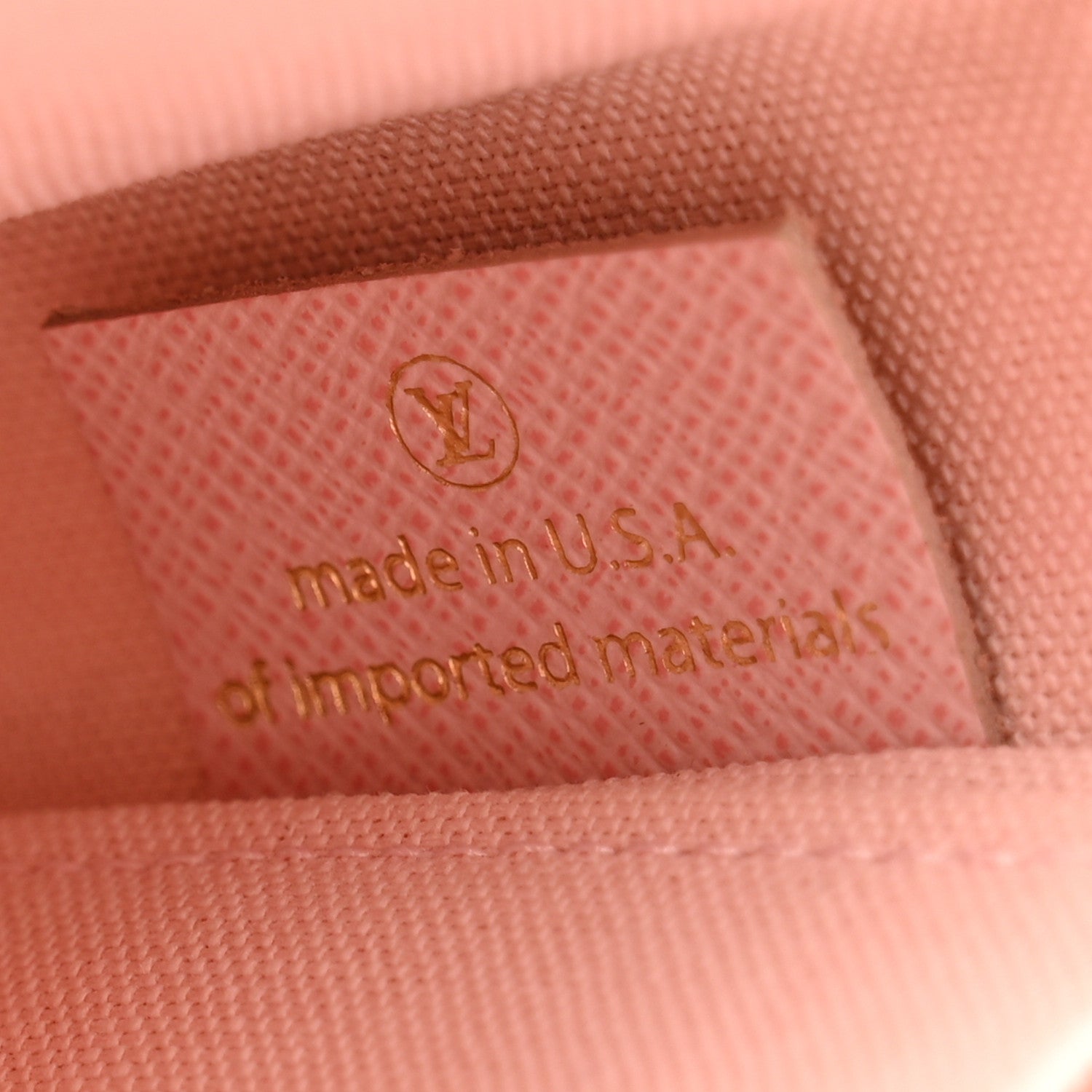 Louis Vuitton Damier Azur Pochette Felicie Chain Wallet Rose Ballerine 8 of 13