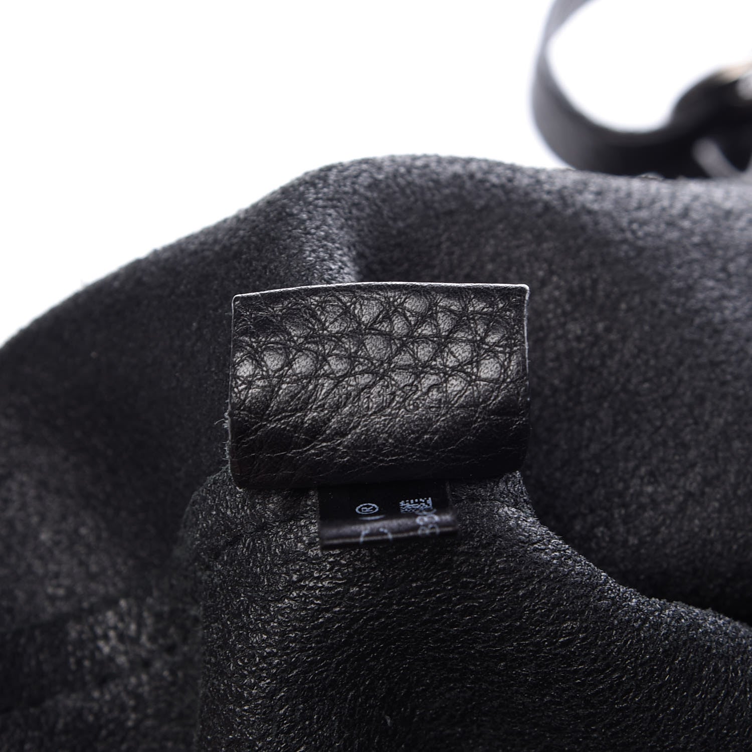 Gucci Pebbled Calfskin Large Tote Black 6 of 8
