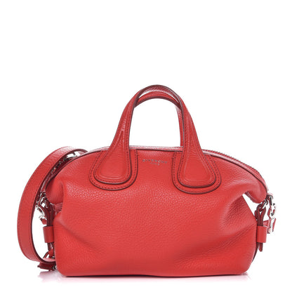Givenchy Waxed Calfskin Micro Nightingale Medium Red 1 of 7