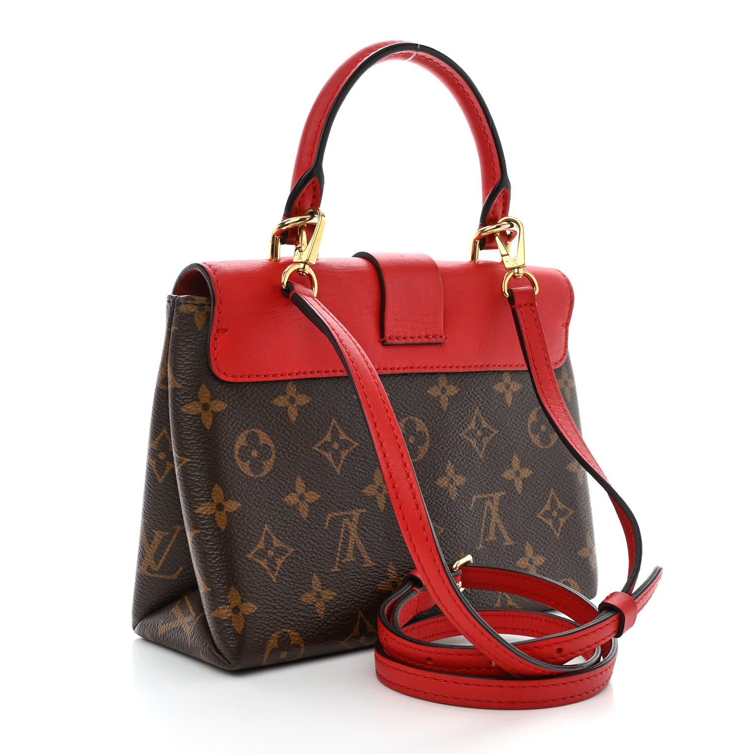 Louis Vuitton Monogram Locky BB Coquelicot 3 of 15