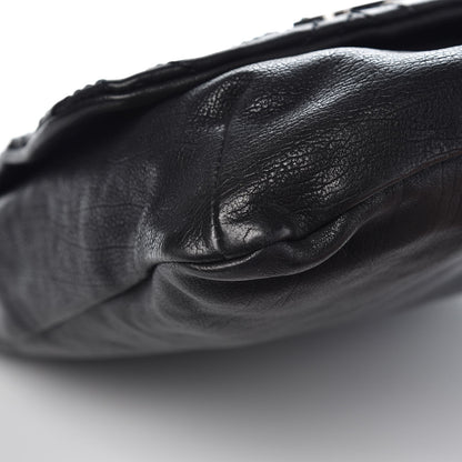 Chanel Calfskin Diamond Stitch Large Messenger Black 10 of 11
