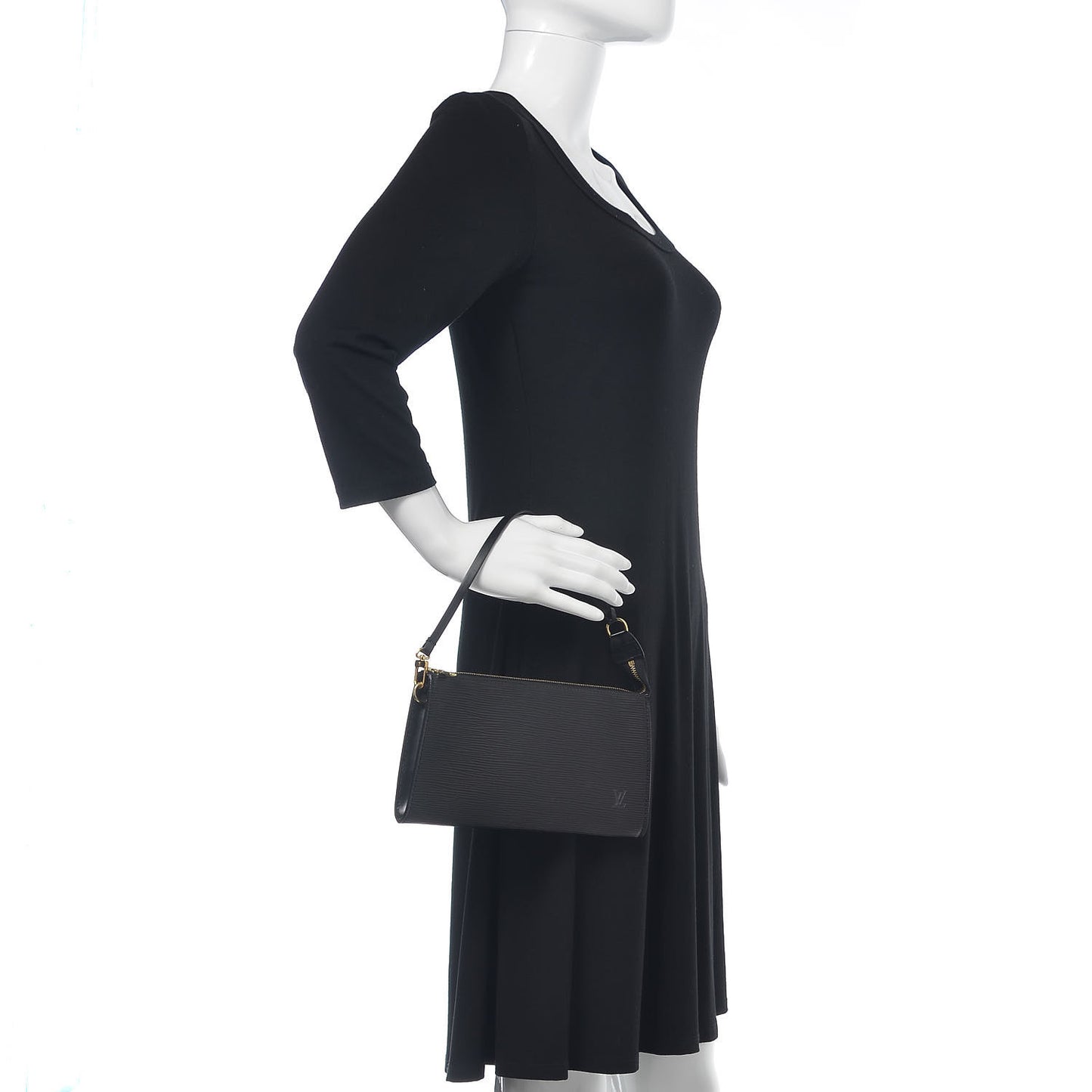 Epi Pochette Accessories 24 Black