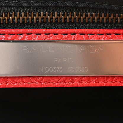 Balenciaga Agneau Classic Hardware City Rouge Tango 6 of 11