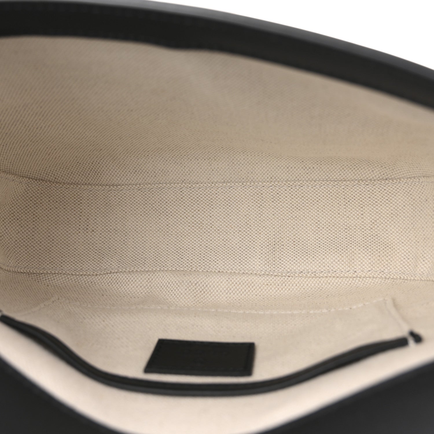 Gucci GG Supreme Monogram Horsebit 1955 Soft Small Shoulder Bag Beige Black 5 of 10