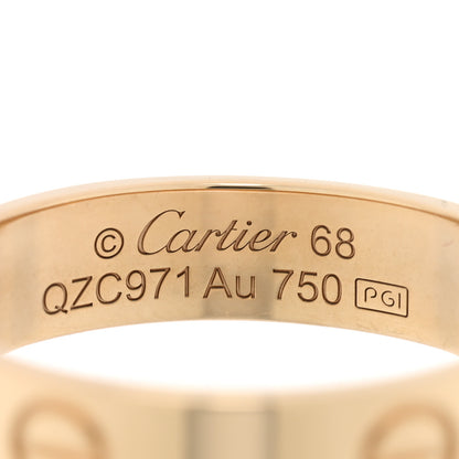 Cartier 18K Yellow Gold 5.5mm LOVE Ring 68 12.25 4 of 4