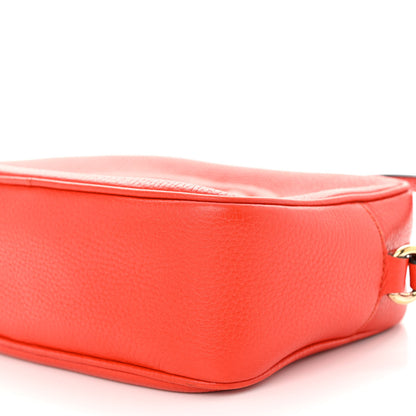 Gucci Pebbled Calfskin Small Soho Disco Bag Sun Orange 10 of 10