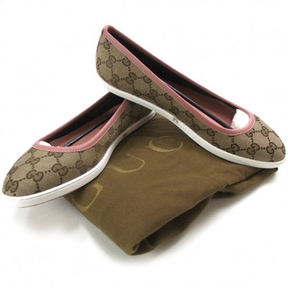 Gucci Monogram Ballet Flats 37.5 Pink 10 of 10