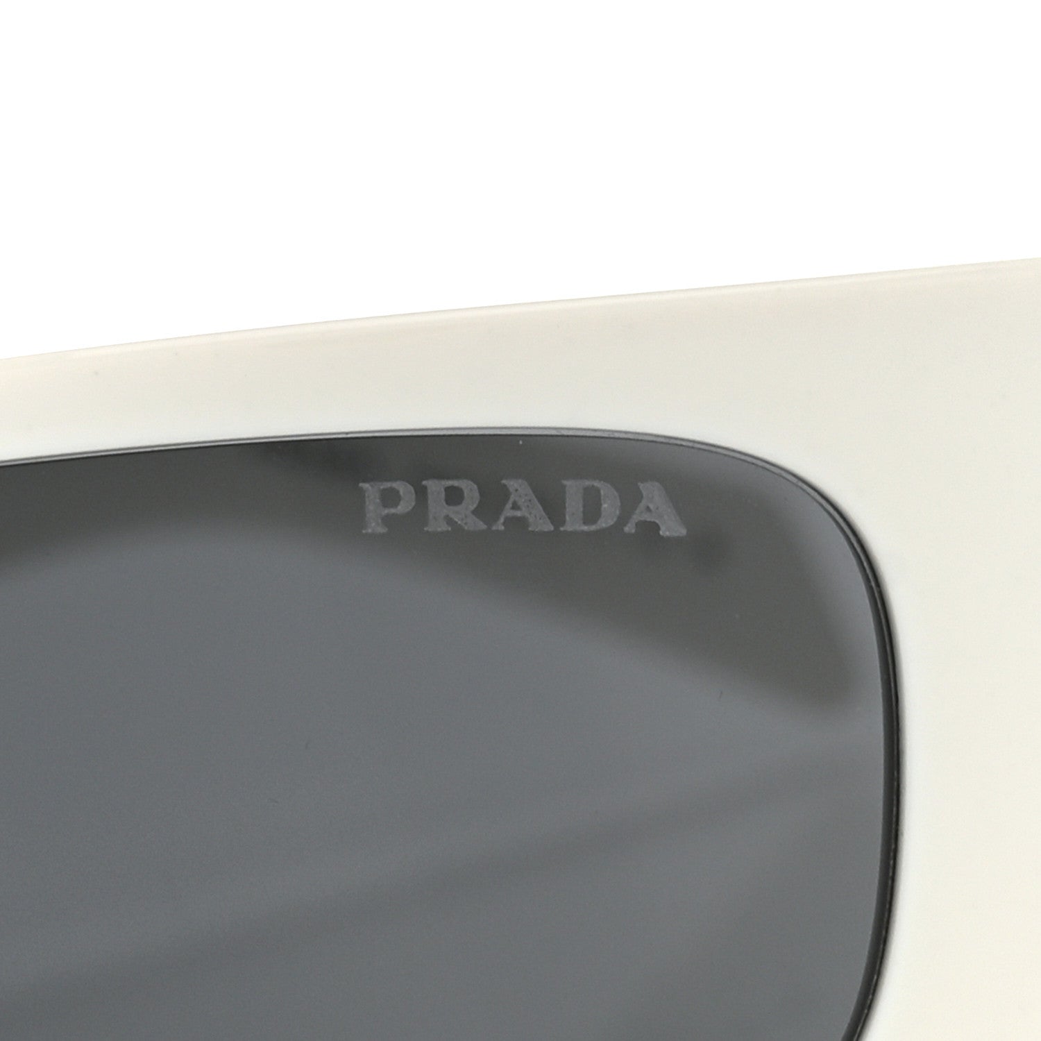Prada Acetate Symbole Sunglasses SPR A19 White 7 of 8