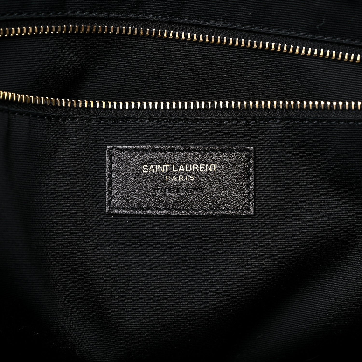 Saint Laurent Lambskin Quilted Maxi Icare Shopping Tote Black 7 of 10