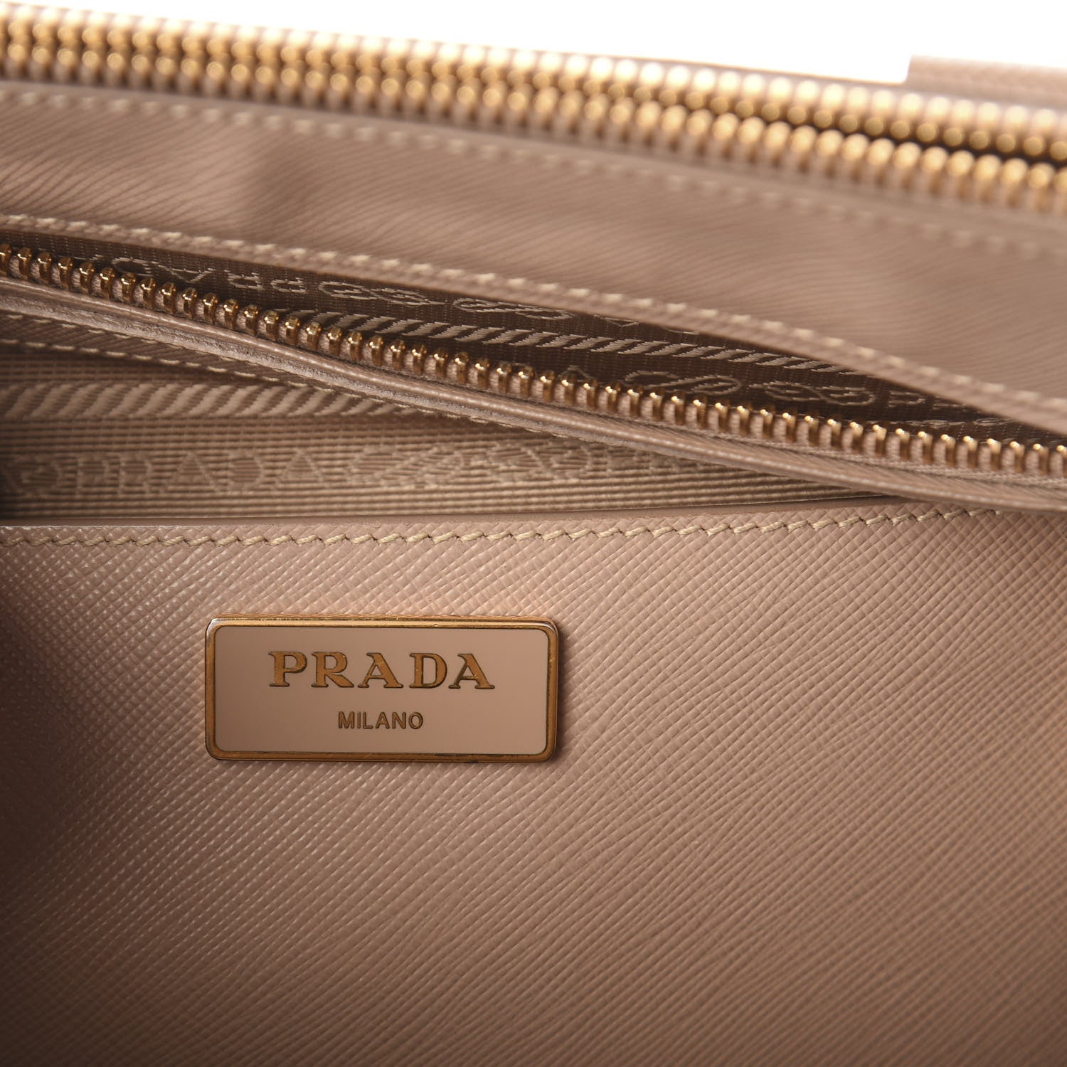 Prada Saffiano Medium Galleria Double Zip Tote Cammeo 5 of 8