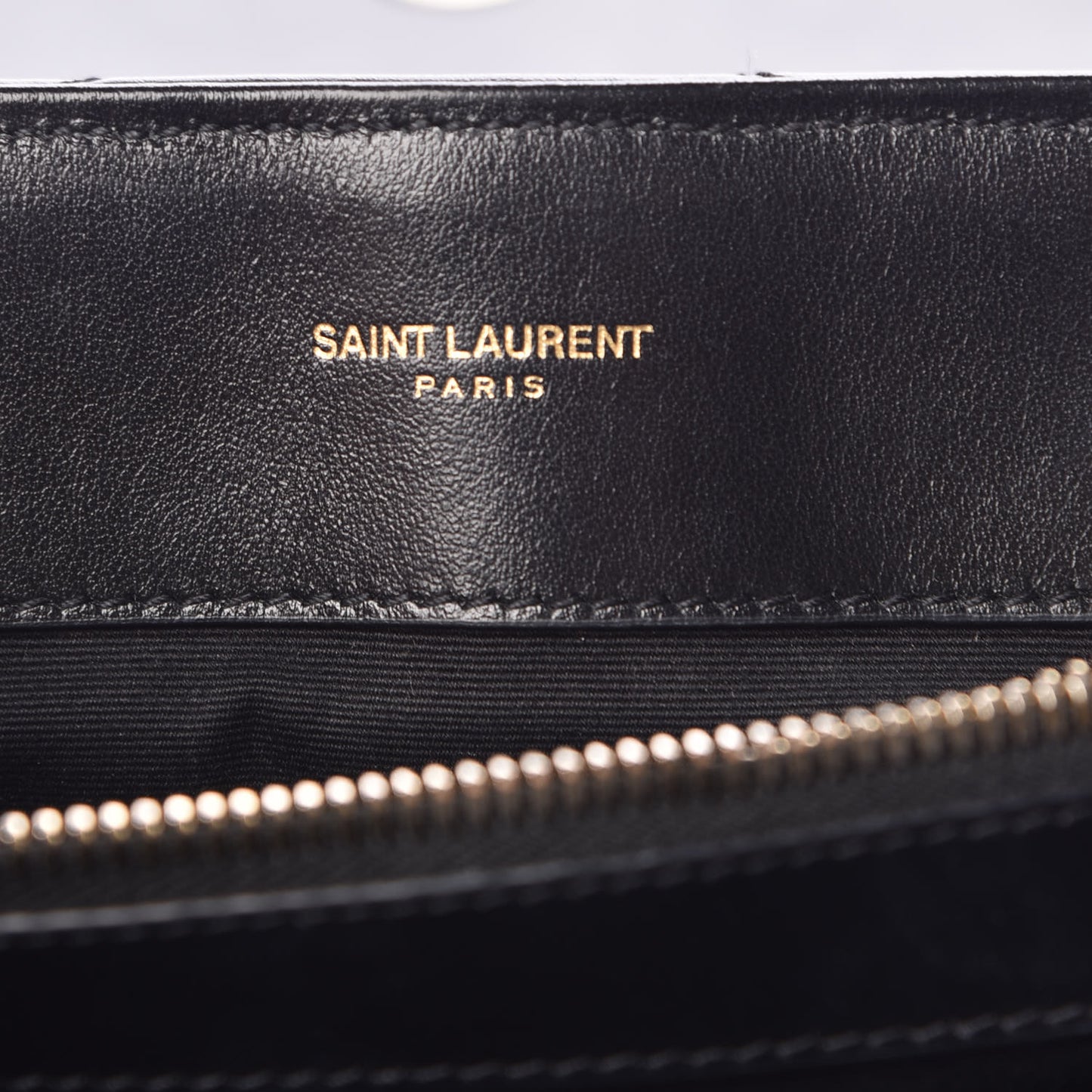 Calfskin Y Quilted Monogram Medium Loulou Chain Satchel Black