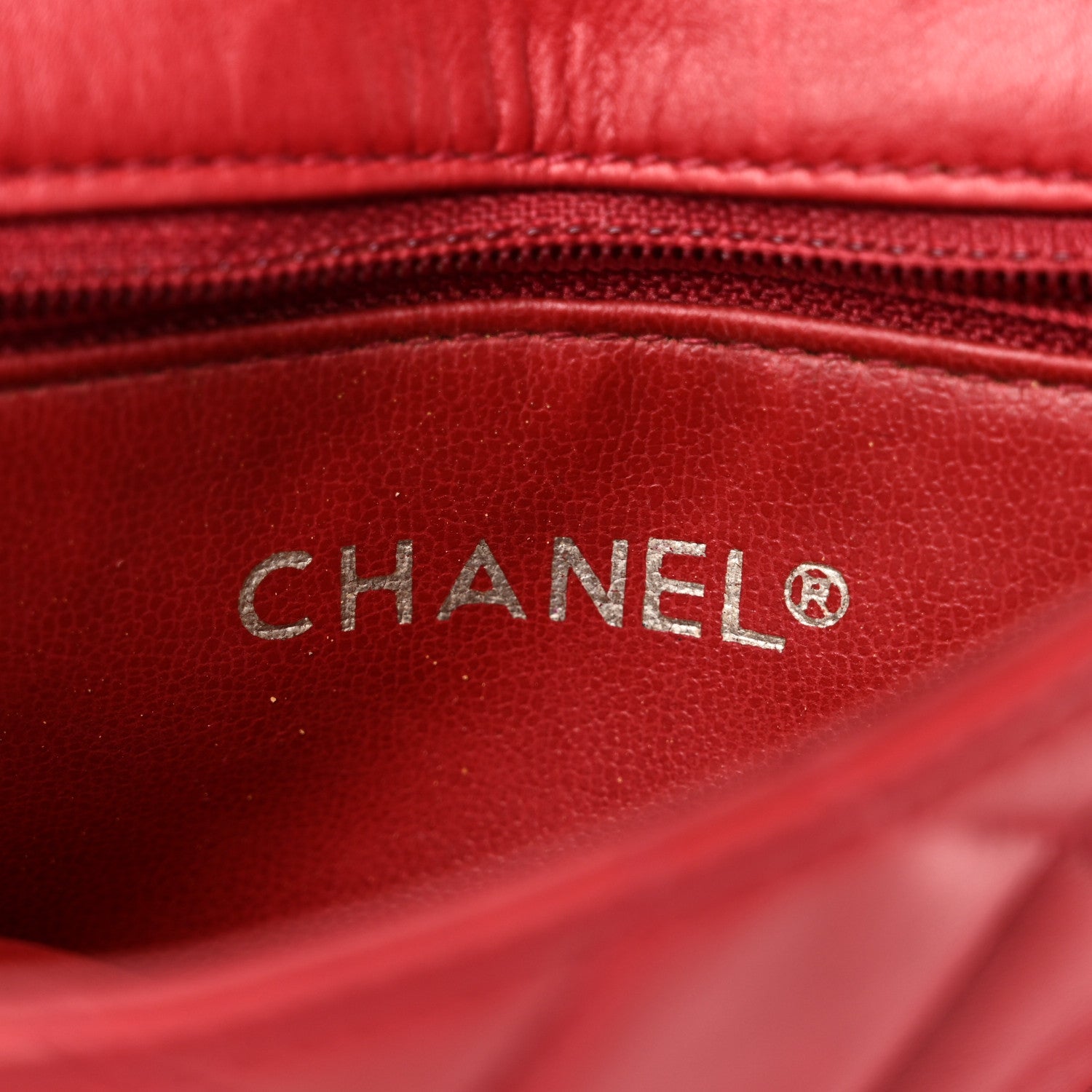 Chanel Lambskin Quilted Flap Waist Belt Bag 75 30 75 30 Red 6 of 12
