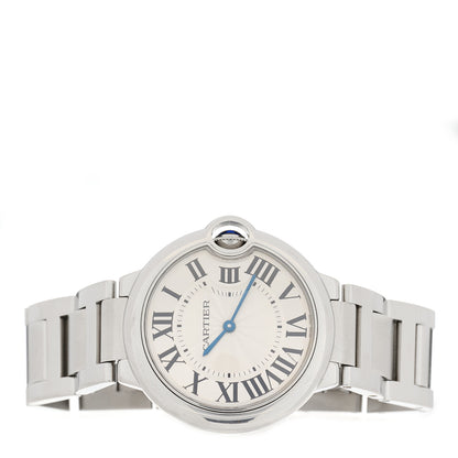 Cartier Stainless Steel 36mm Ballon Bleu De Cartier Automatic Watch 2 of 5