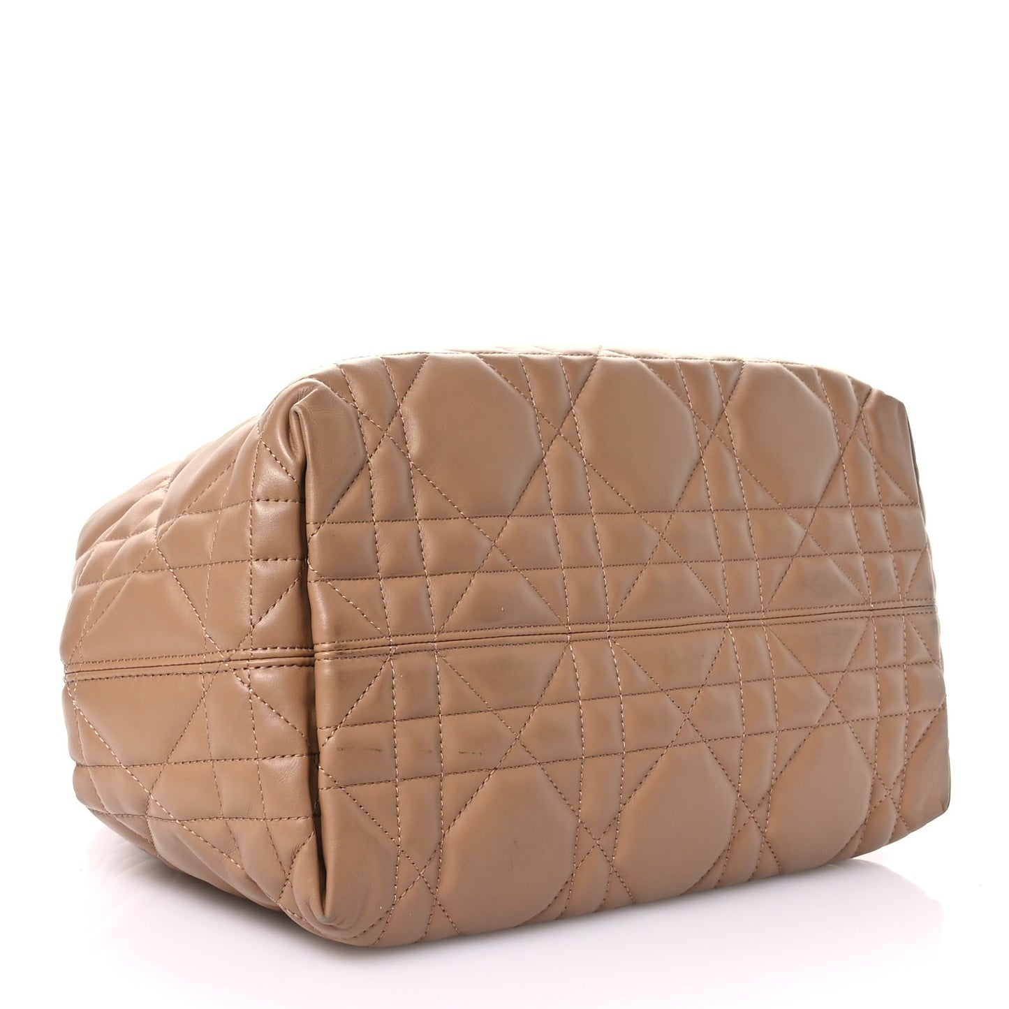 Calfskin Macrocannage Medium Toujours Tan