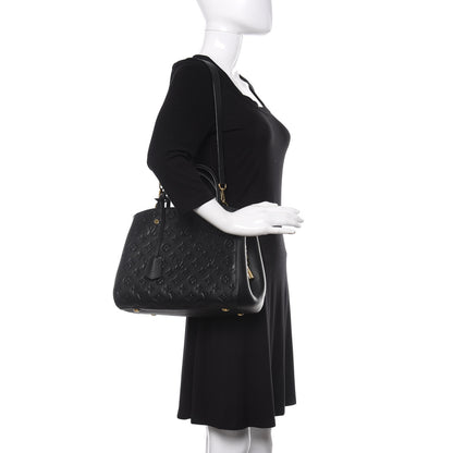 Louis Vuitton Empreinte Montaigne MM Black 2 of 16