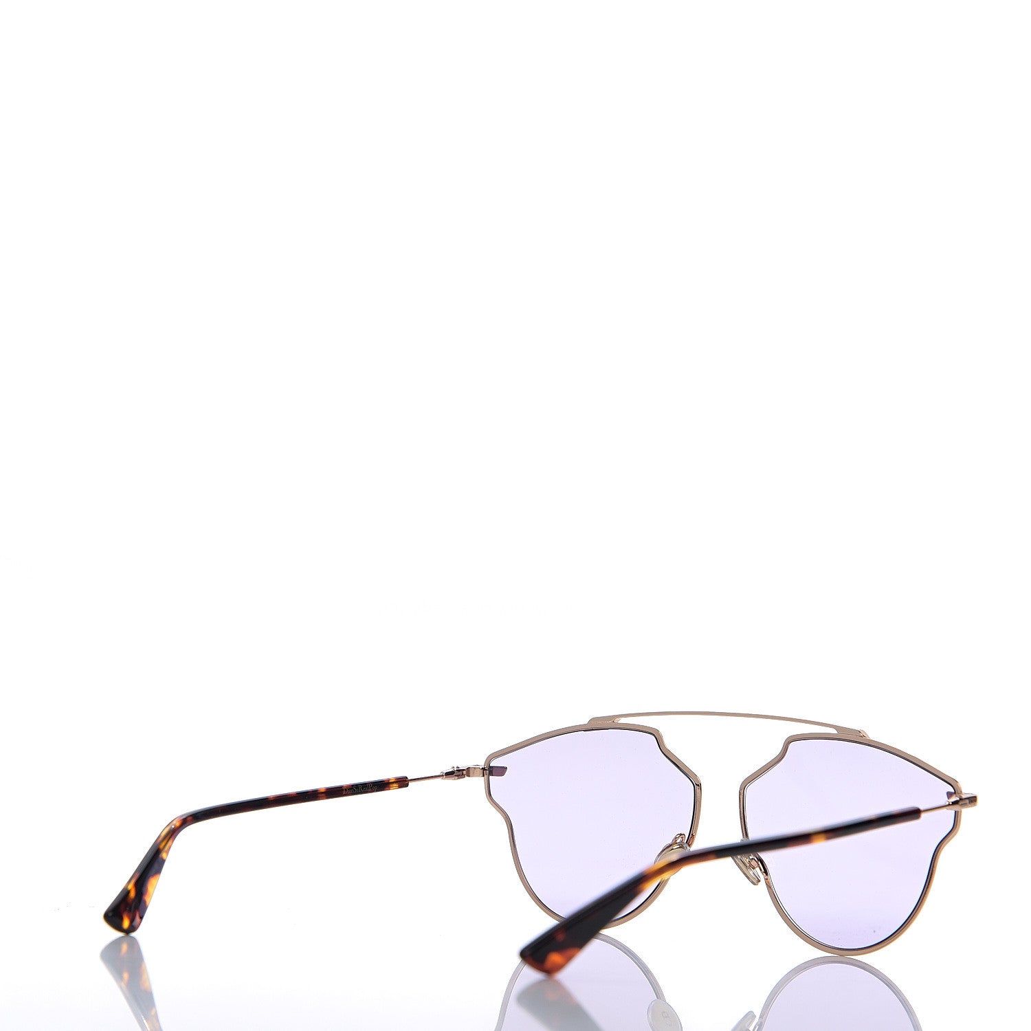 Christian Dior So Real Pop Sunglasses Rose Gold Purple 4 of 9