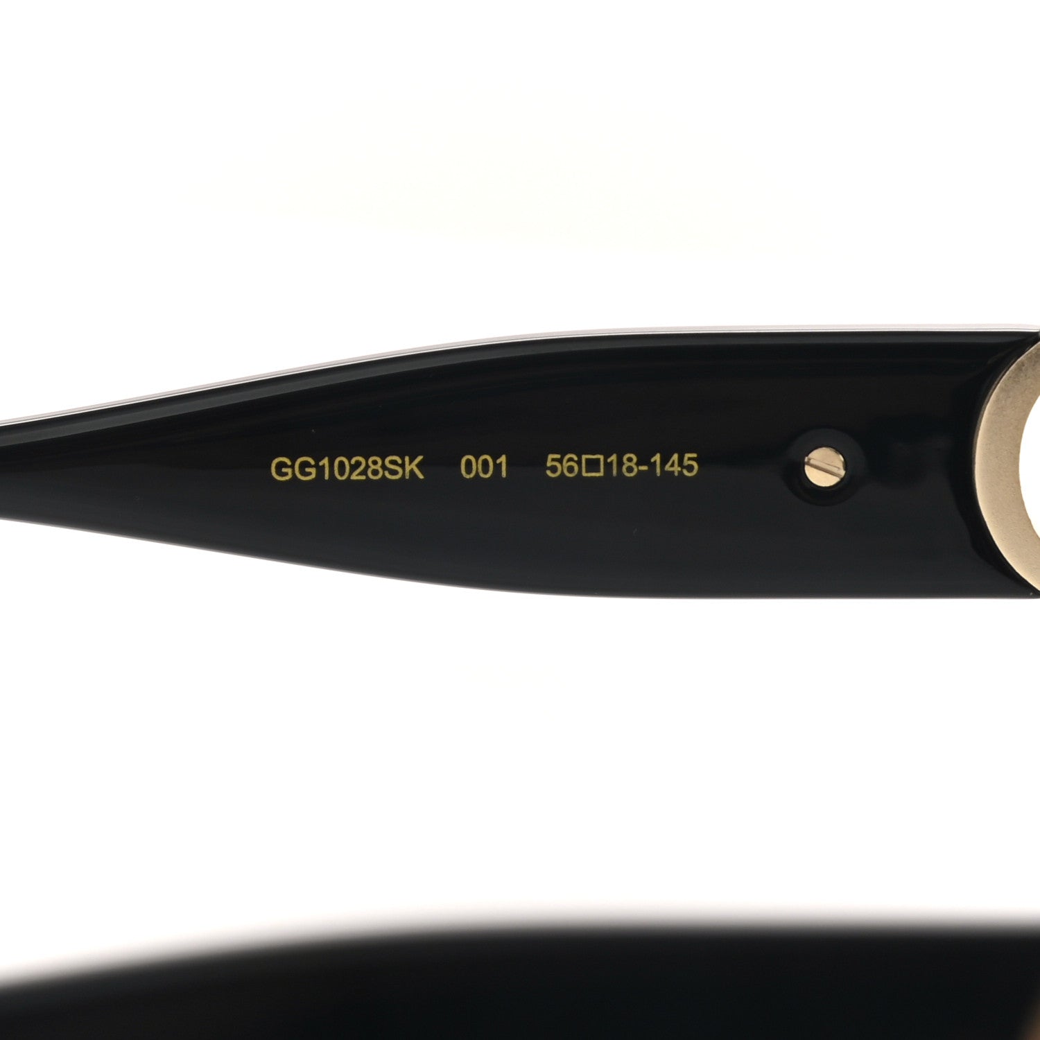 Gucci Acetate Sunglasses GG1028SK Black 6 of 9