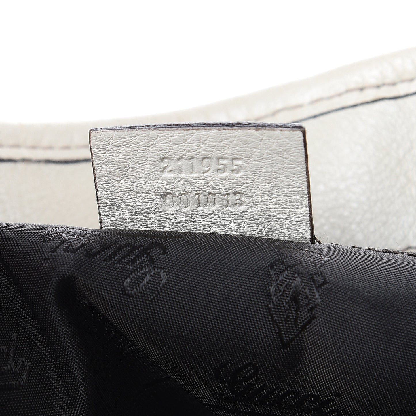 Monogram Small Tribeca Tote Off White