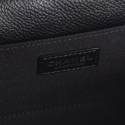 Chanel Grained Calfskin Quilted 2.55 Reissue Flap Belt Bag Clutch Black 6 of 8