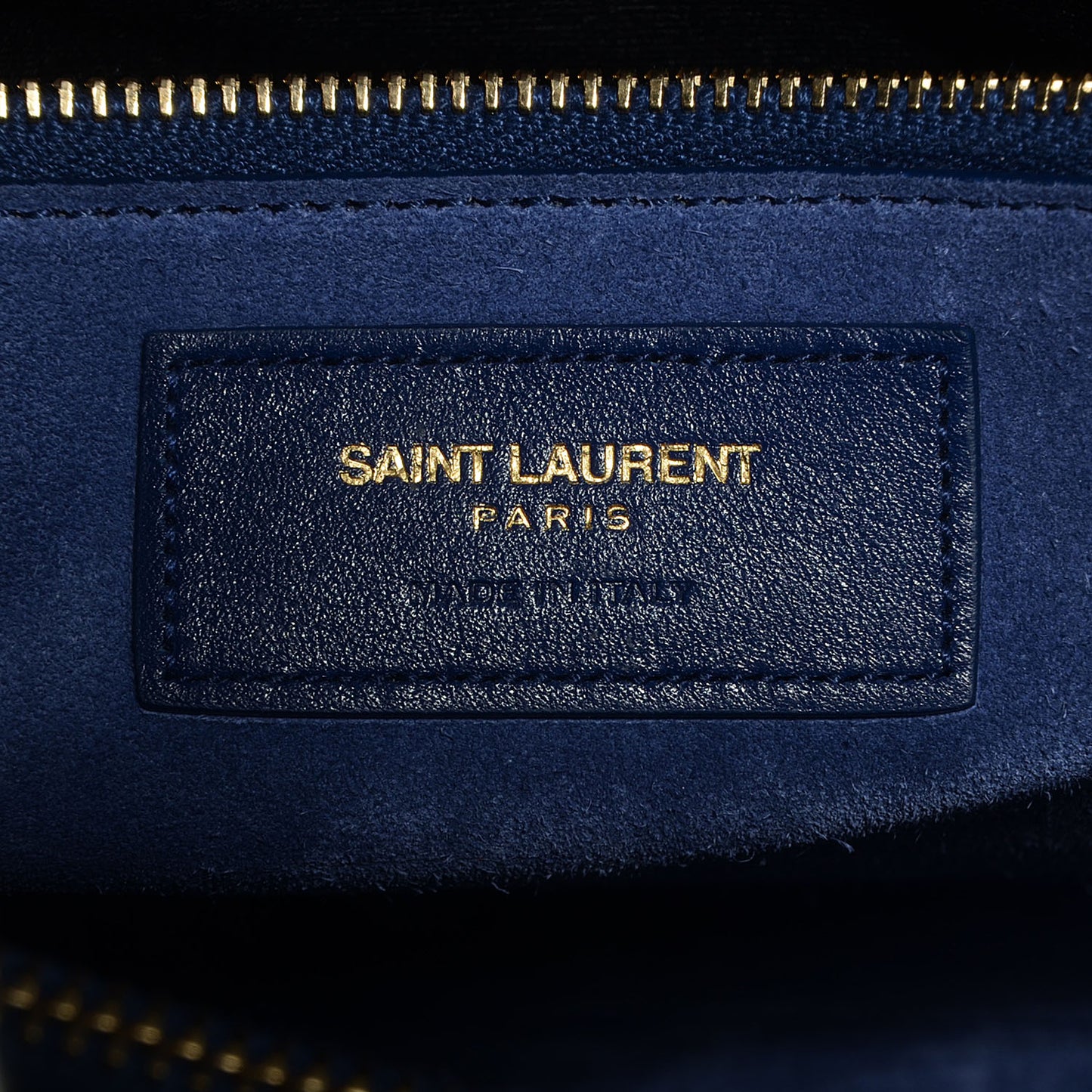 Leather Classic Sac De Jour Small Blue