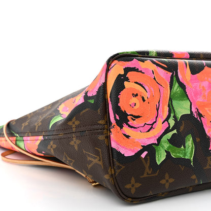 Louis Vuitton Monogram Roses Neverfull MM 10 of 11